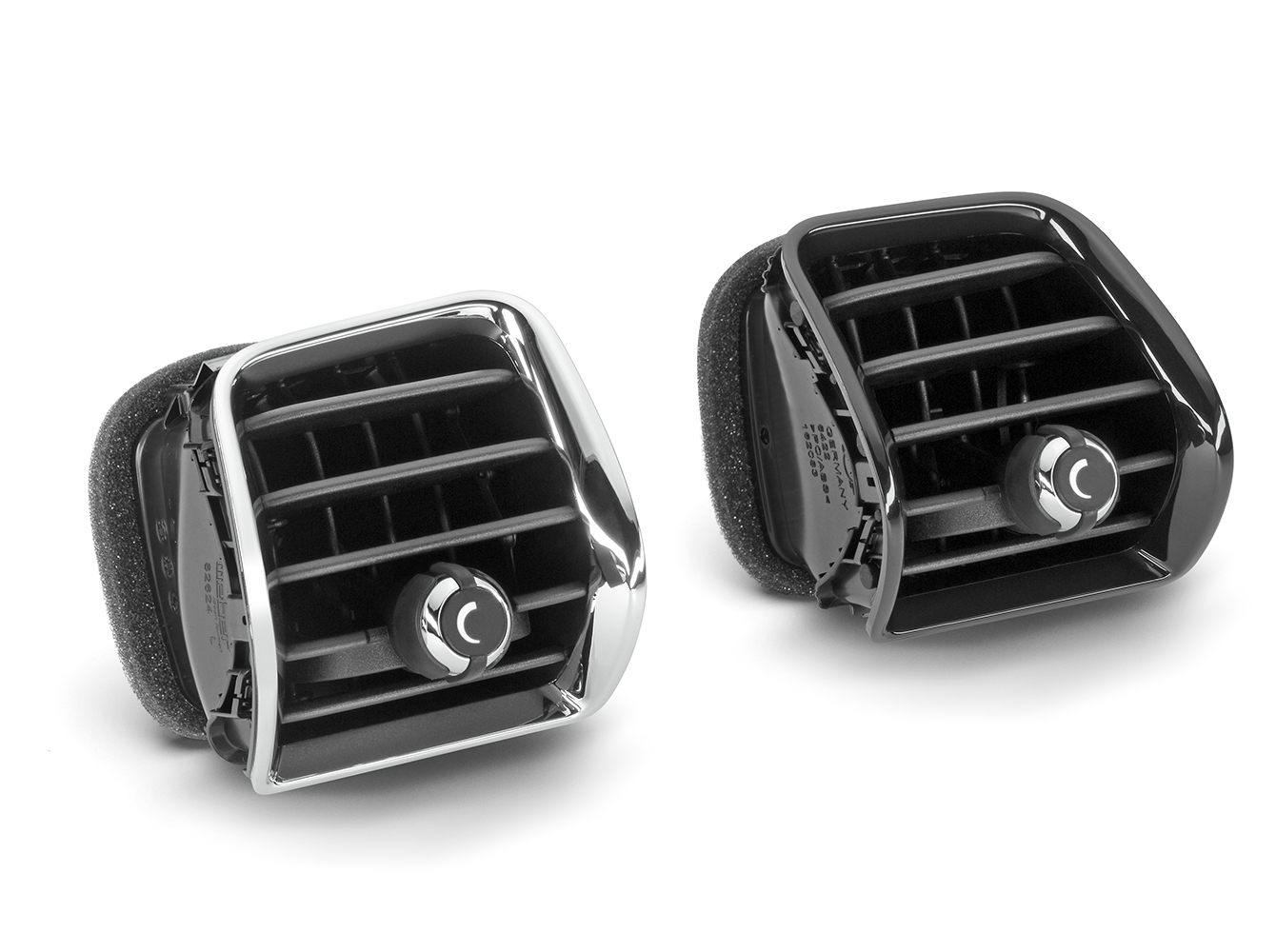 Frischluftgrills (Chrom, schwarz) Frischluftgrills (Chrom, schwarz)